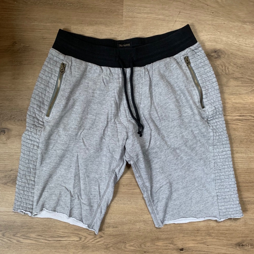 True religion sweat shorts